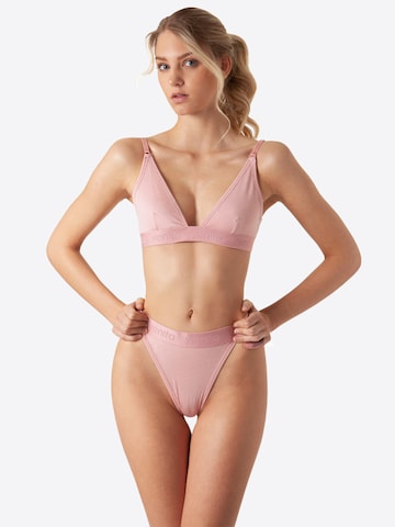 Yenita Triangel BH 'Bambus' in Roze