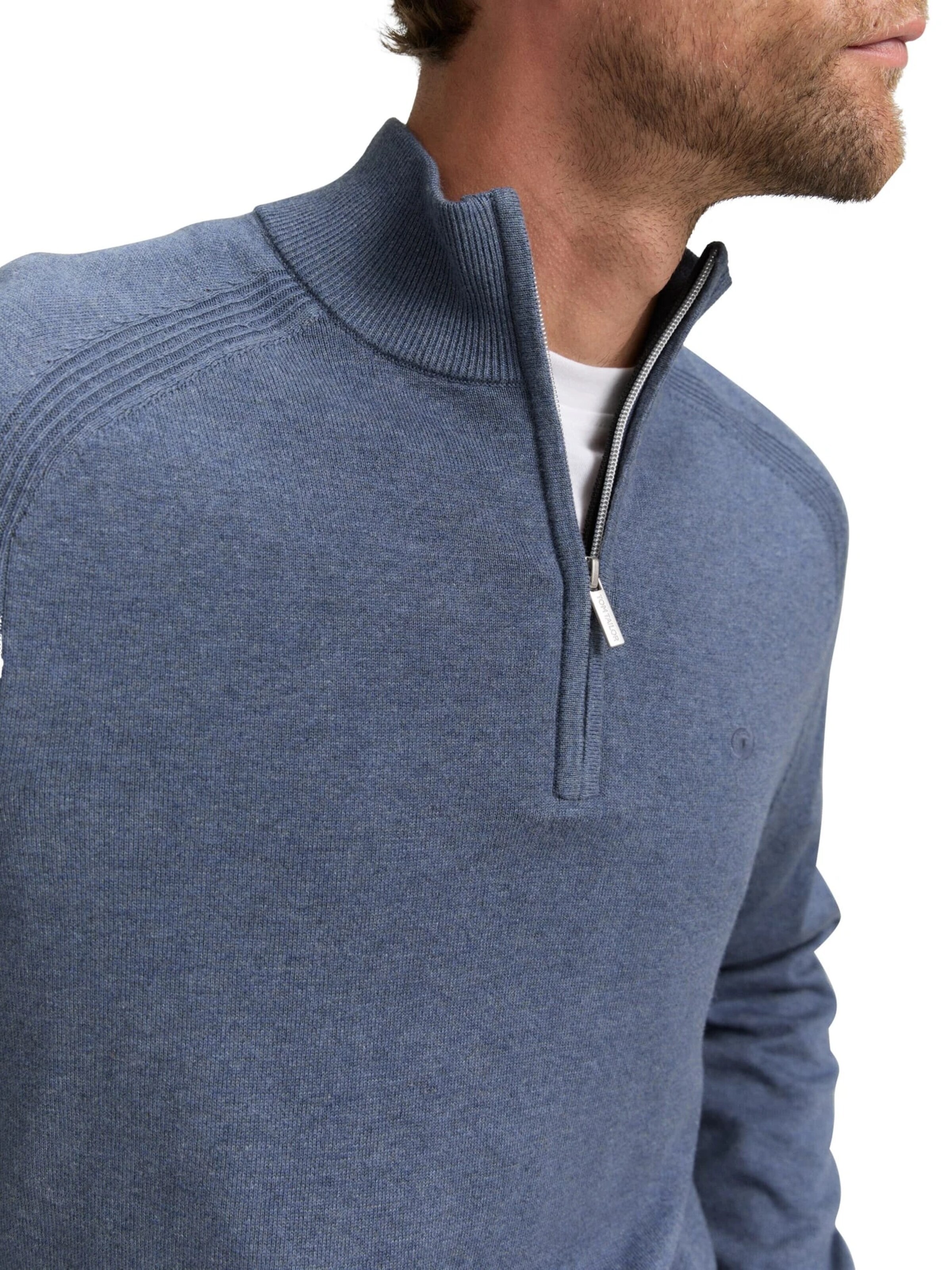 TOM TAILOR Sweater in Blue