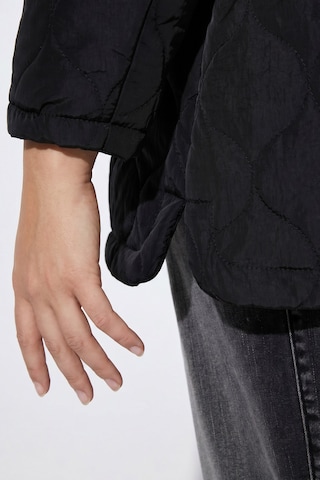Ulla Popken Between-season jacket in Black