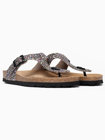 Bayton T-bar sandals 'Mercure' in Mixed colours