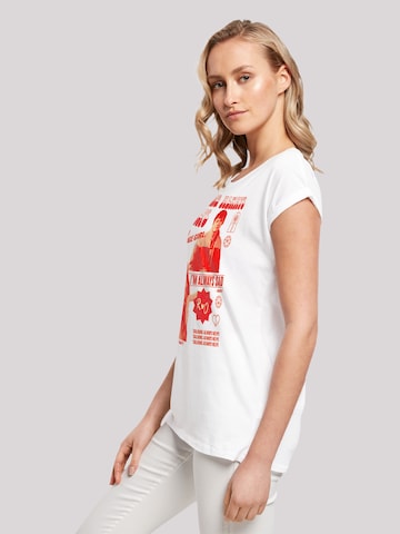 F4NT4STIC Shirt 'Sex Education Otis Talking Helps Netflix TV Series' in White