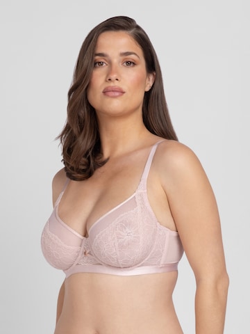 Clasic Sutien de la Dorina pe roz: față