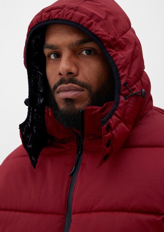 s.Oliver Men Big Sizes Winter Jacket in Red