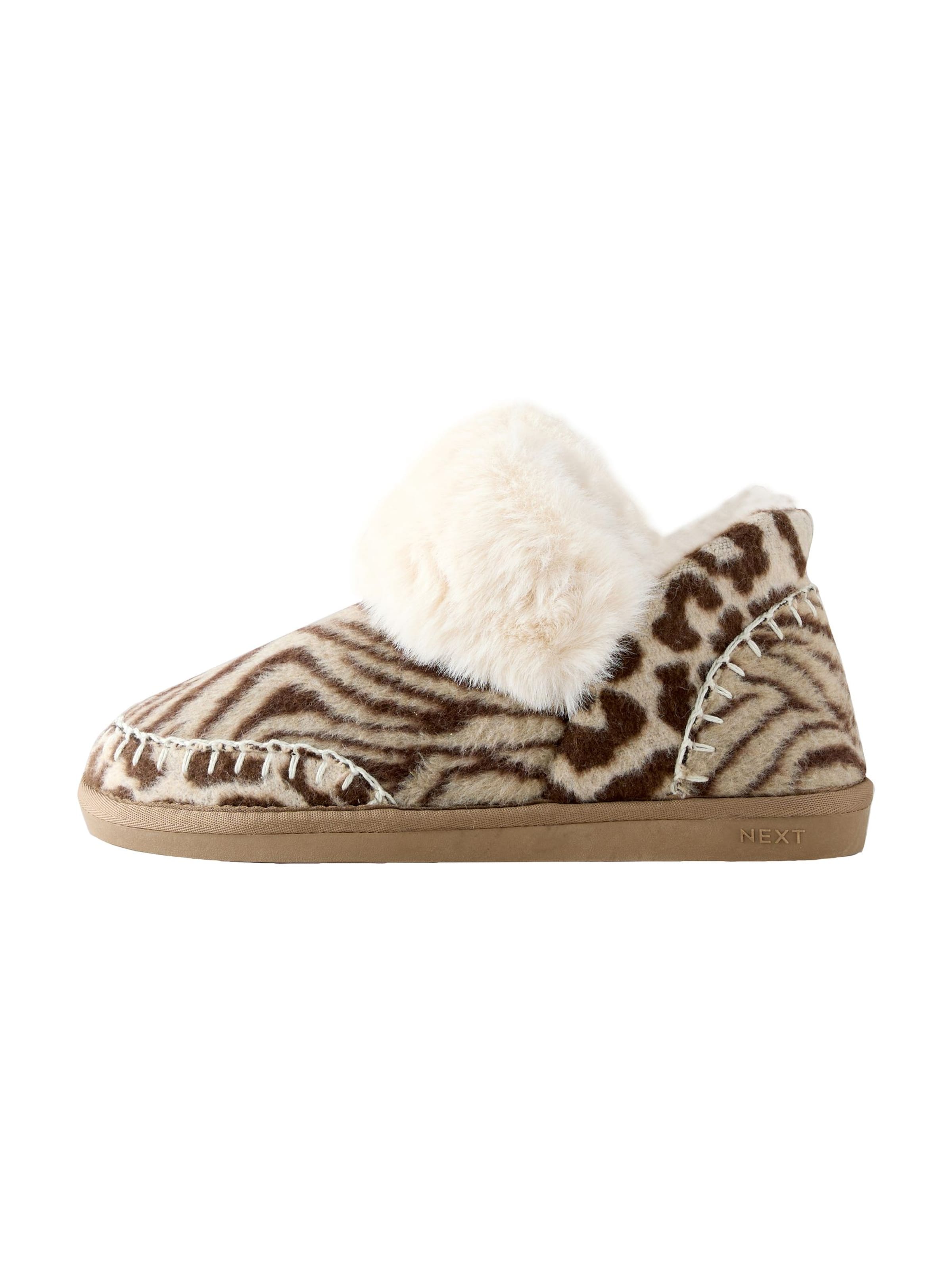 Next Kozačky – béžová: přední strana