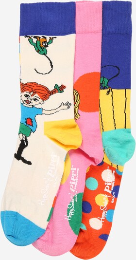 Happy Socks Chaussettes en mélange de couleurs, Vue avec produit