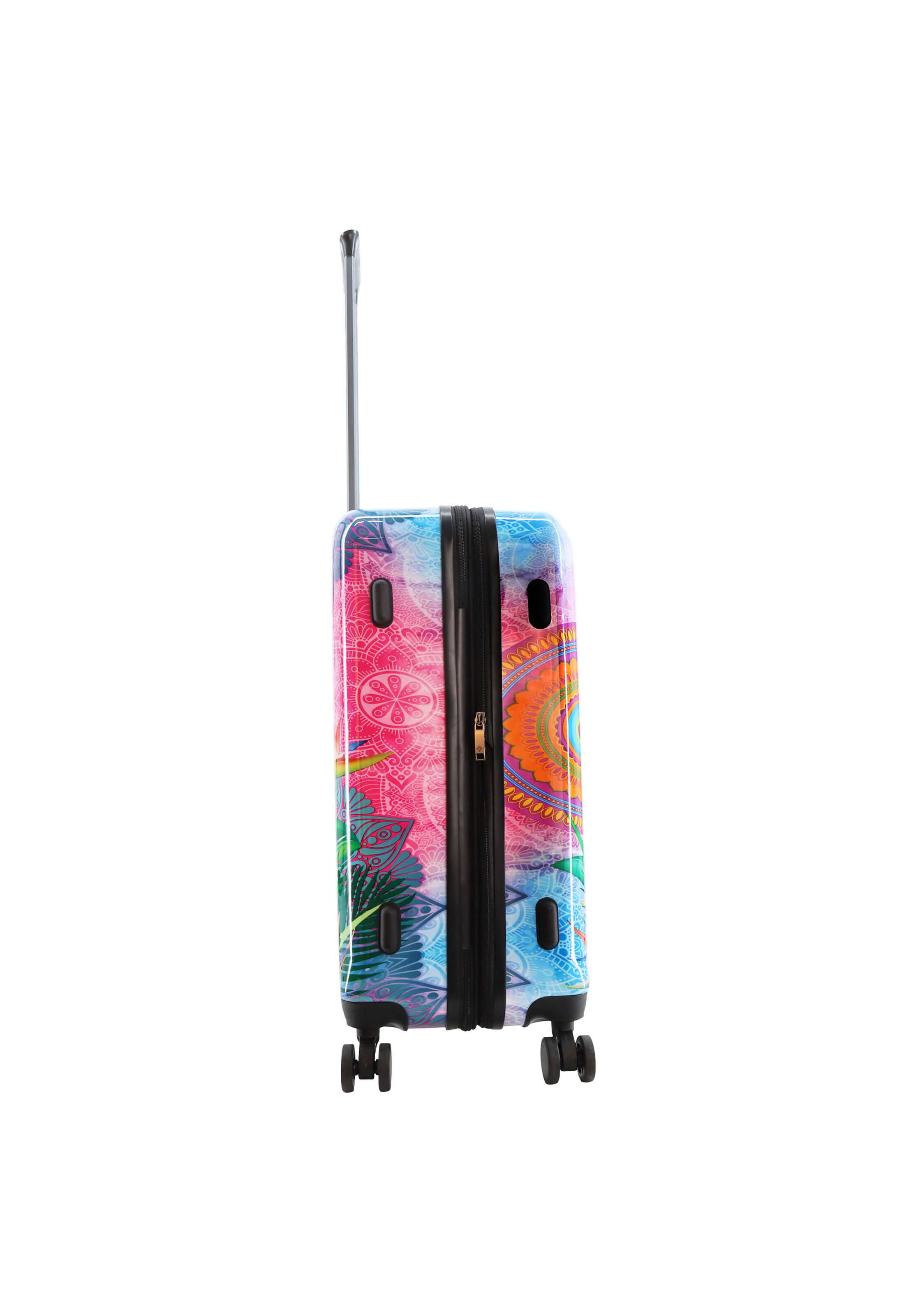 Saxoline Blue Suitcase in Mixed colors