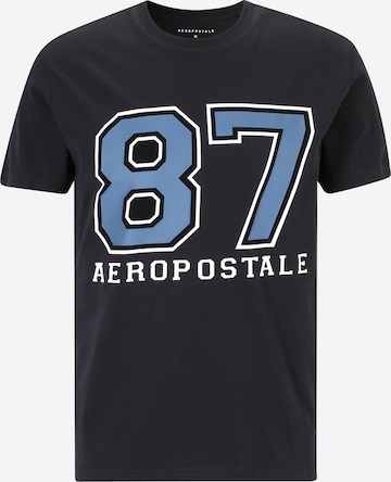 T-Shirt AÉROPOSTALE en noir : devant