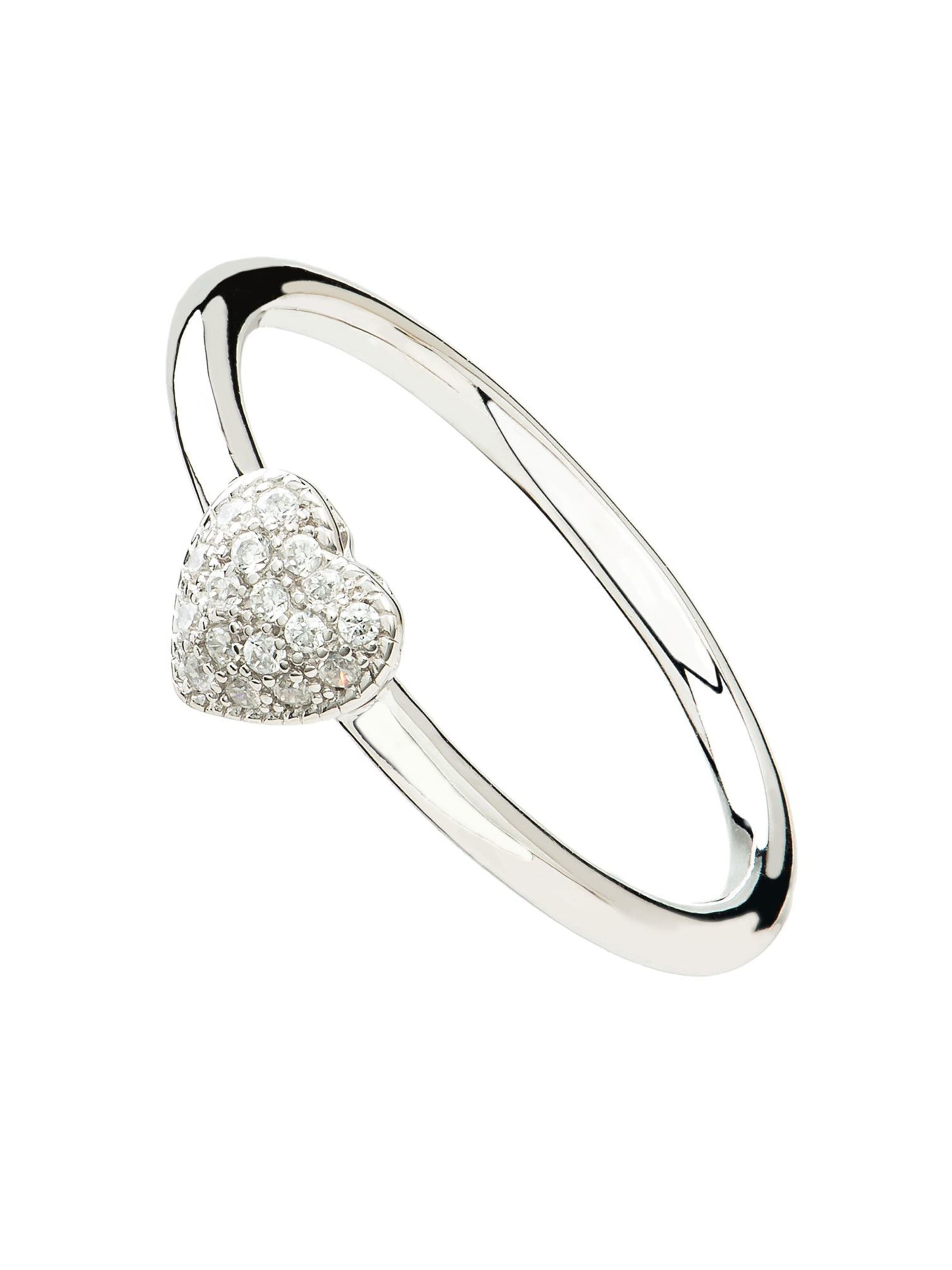 Eye Candy Ring 'Damenring Gr. 56 ECJ-RG0074' in Silver: front
