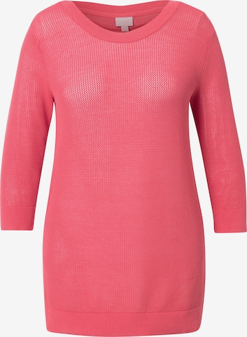 Ulla Popken Pullover in Pink: Vorderseite