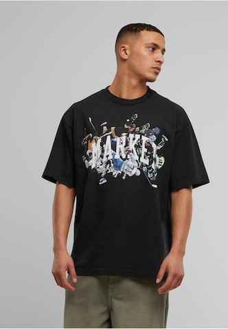 MARKET T-Shirt 'Check Please' in Schwarz