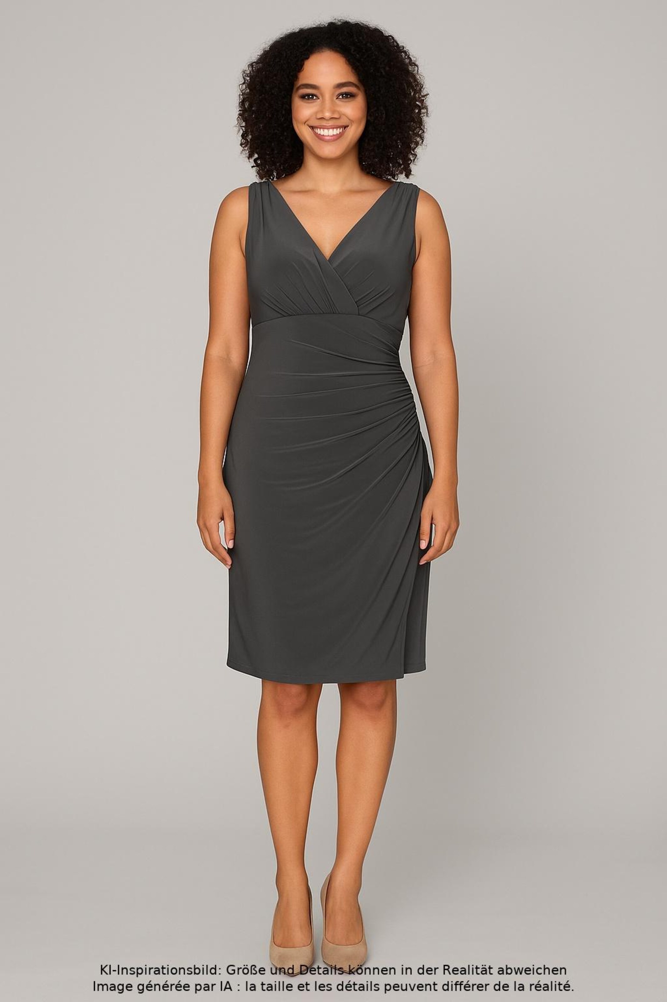 Lauren Ralph Lauren Dress in S in Grey: front