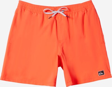 Shorts de bain 'Everyday Solid Volley Yth 14' QUIKSILVER en orange : devant