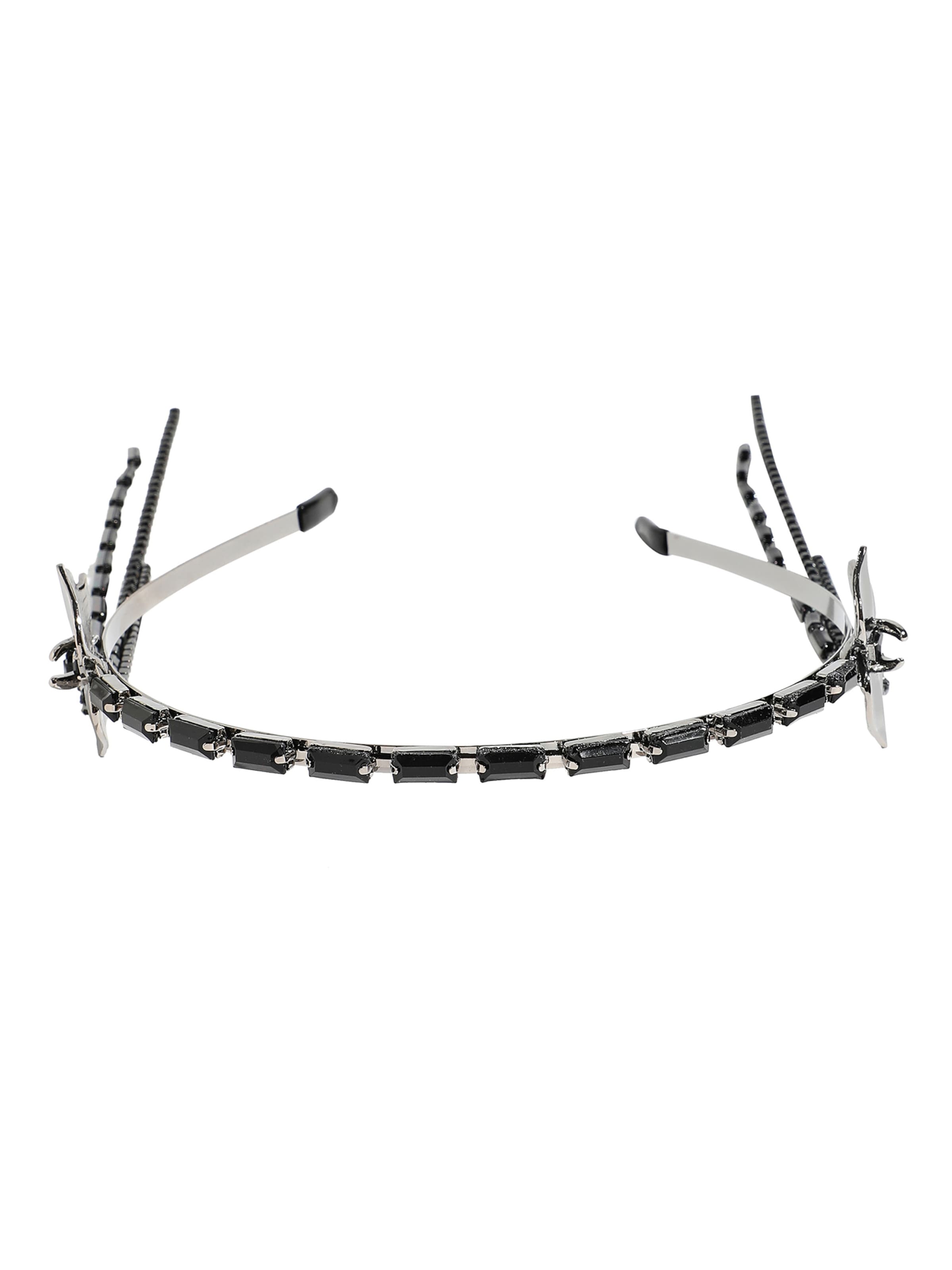 SOHI Šperky do vlasů ' Simren ' – černá: přední strana