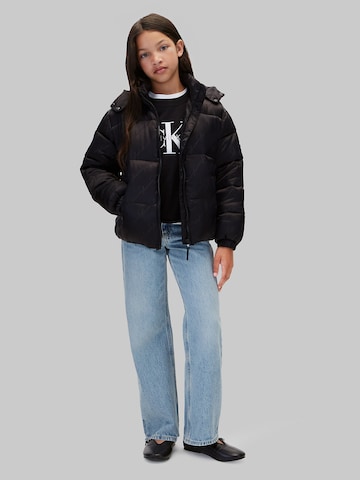 Calvin Klein Jeans Jacke in Schwarz