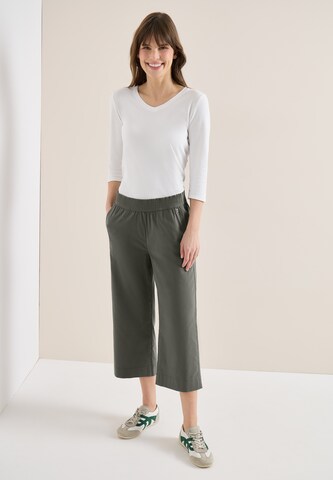 CECIL Wide Leg Hose in Grün: Vorderseite