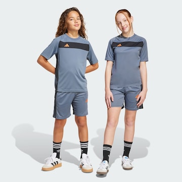Regular Pantalon de sport 'Tiro 25 Essentials' ADIDAS PERFORMANCE en gris : devant