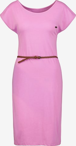 Alife and Kickin - Vestido 'ElliAK' em rosa: frente