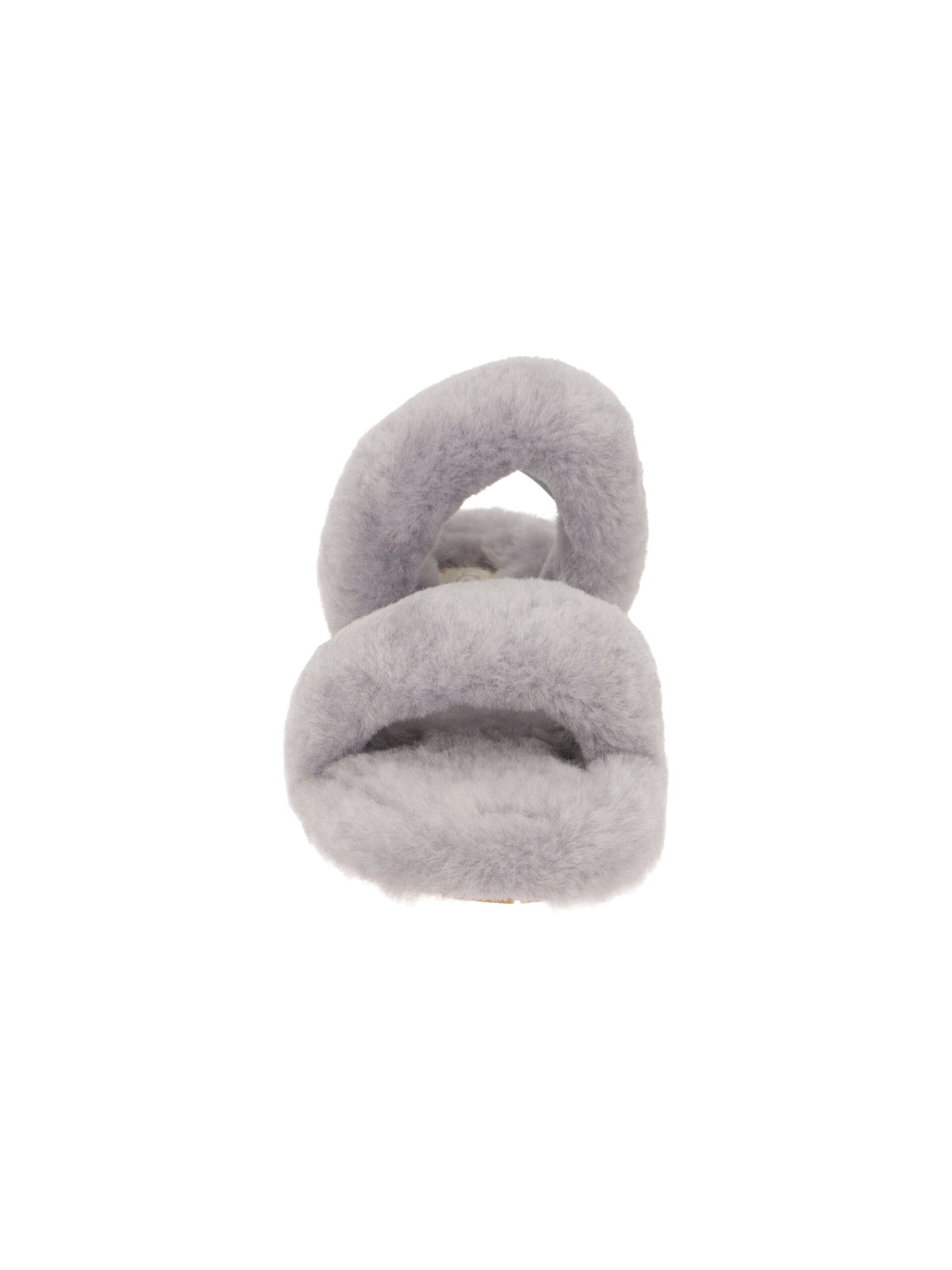 UGG Pantolette 'UGG Oh Yeah Hausschuhe grau Fell 1107953' in Grau