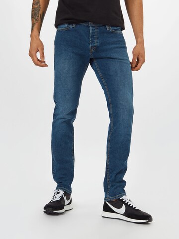 JACK & JONES Skinny Jeans 'Glenn' in Blue: front