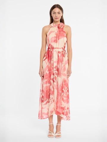 Ana Alcazar Jurk 'Doralan' in Rood: voorkant