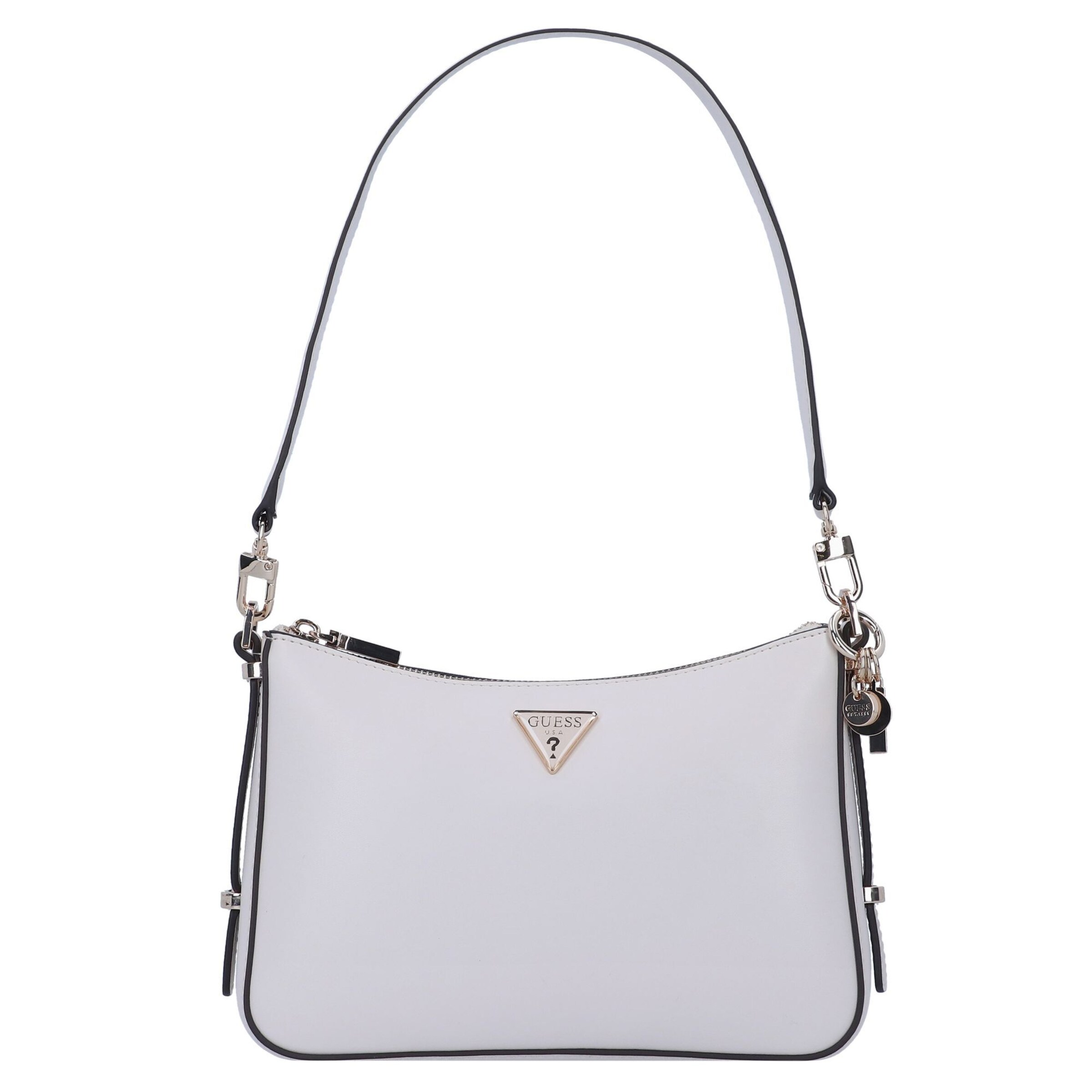 Borsa a spalla 'Daryna II' di GUESS in bianco: frontale