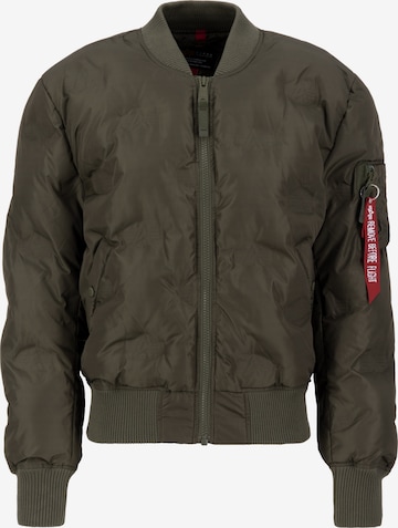 ALPHA INDUSTRIES Tussenjas in Groen: voorkant