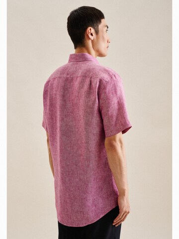 SEIDENSTICKER Regular fit Zakelijk overhemd in Roze