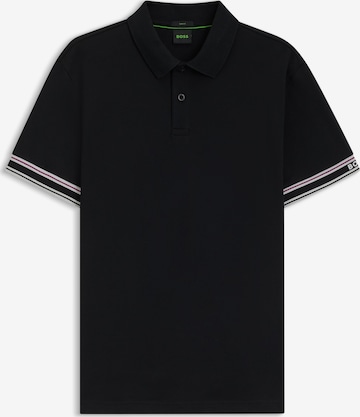 BOSS Poloshirt in Schwarz: Vorderseite