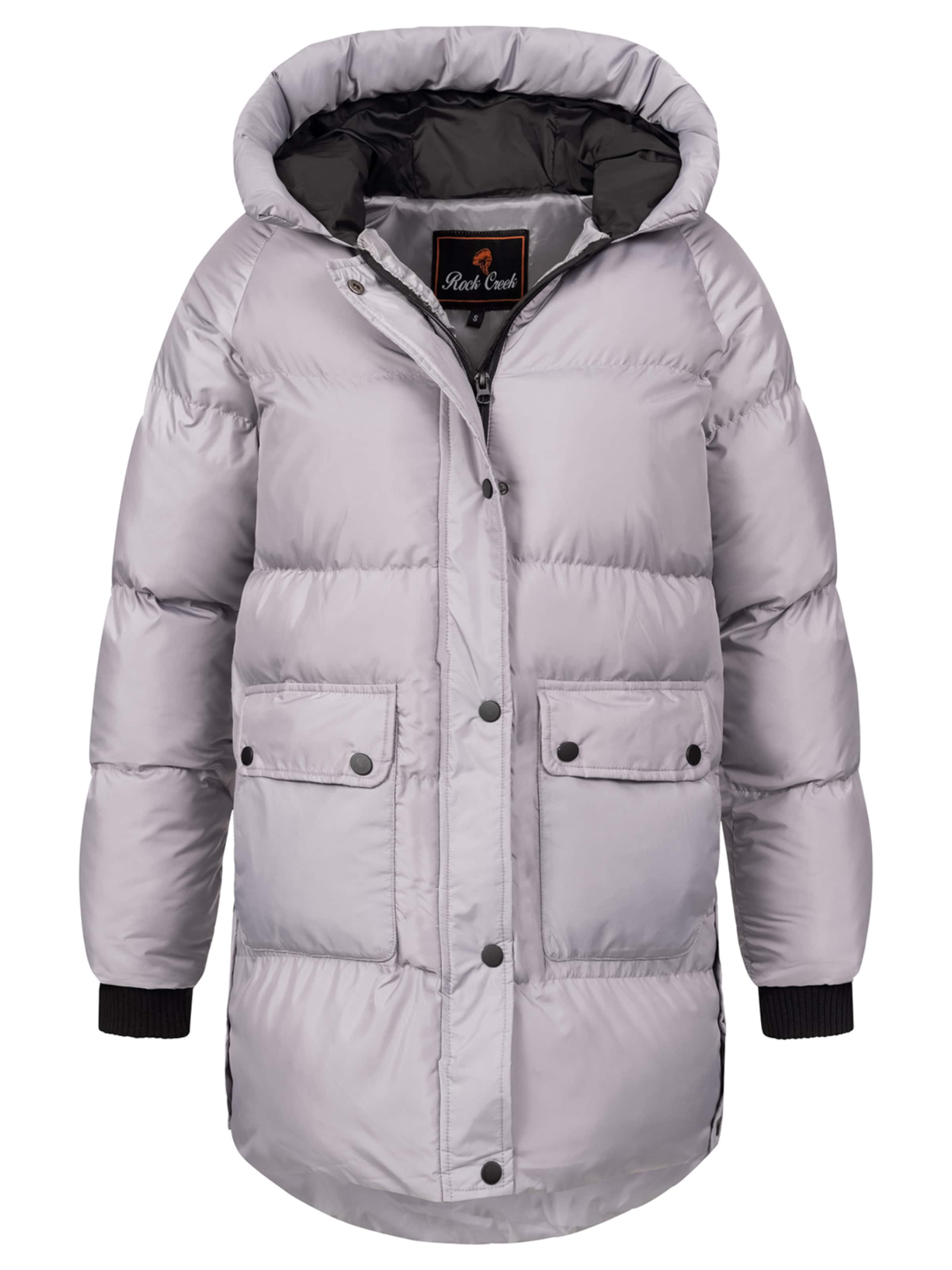 Rock Creek Jacke in Grau: Vorderseite