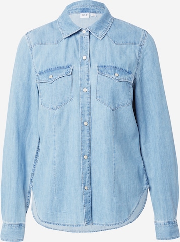 GAP Blouse in Blauw: voorkant