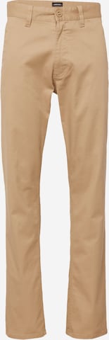 Brixton Regular Chino Pants 'CHOICE' in Beige: front