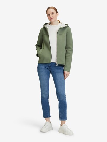 Amber & June Between-Season Jacket in Green