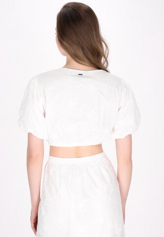 DreiMaster Maritim Blouse in White