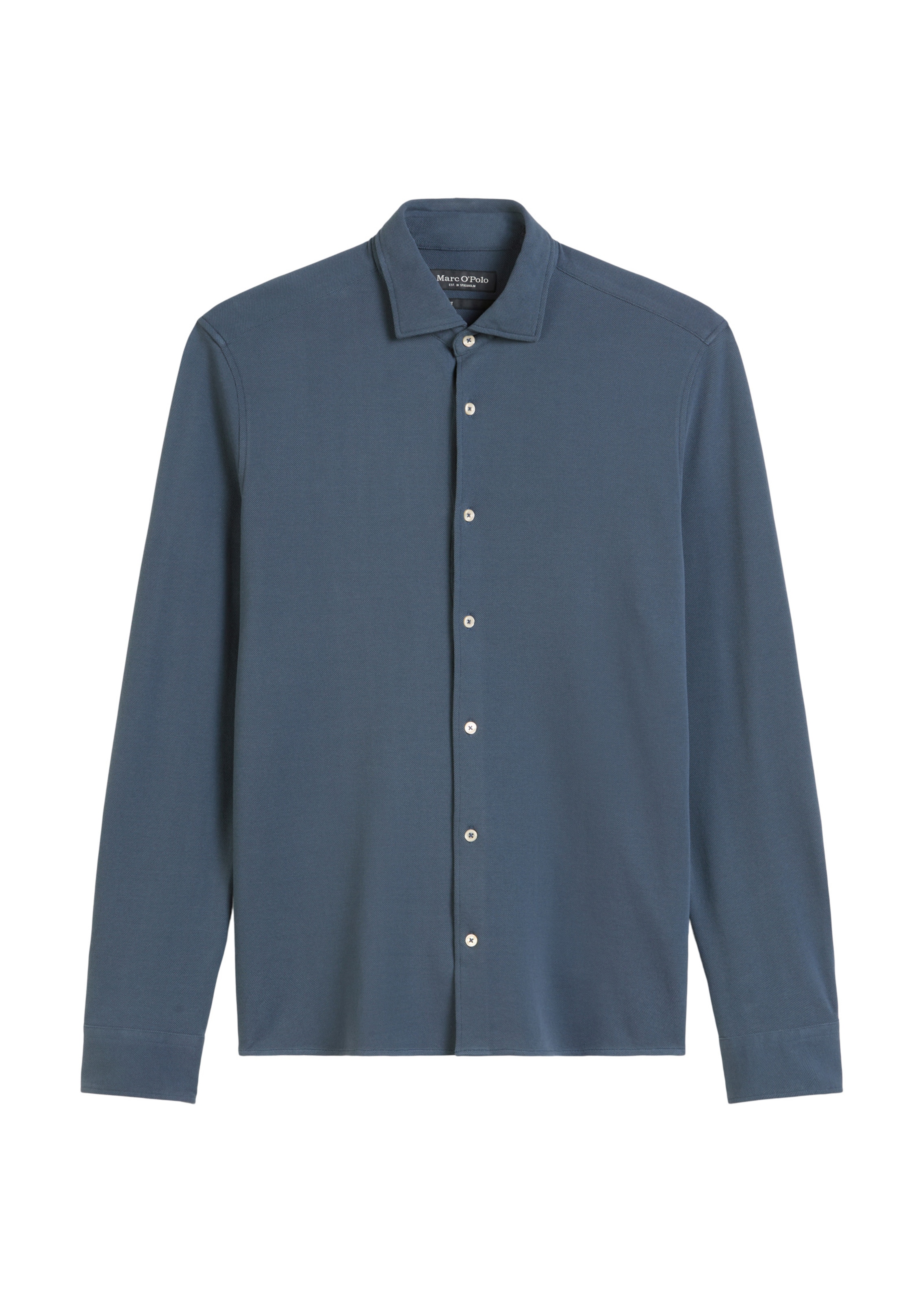 Marc O'Polo Regular fit Button Up Shirt in Blue: front
