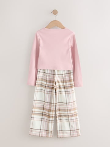 Next Комплект пижама в кафяво