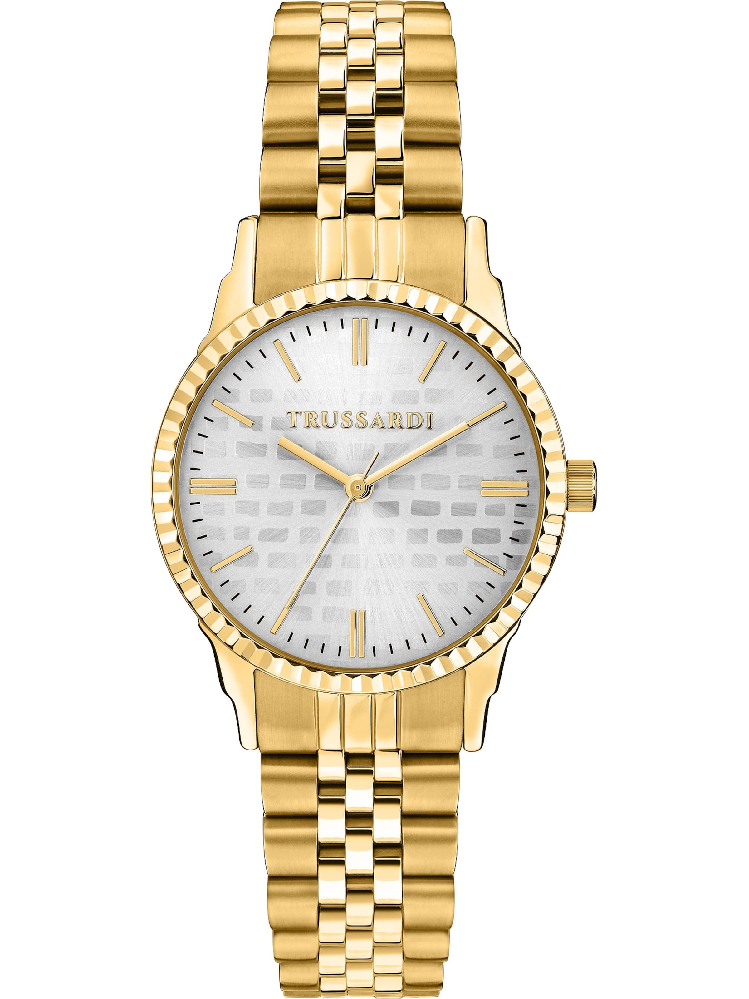 Trussardi Uhr in Gold: Vorderseite