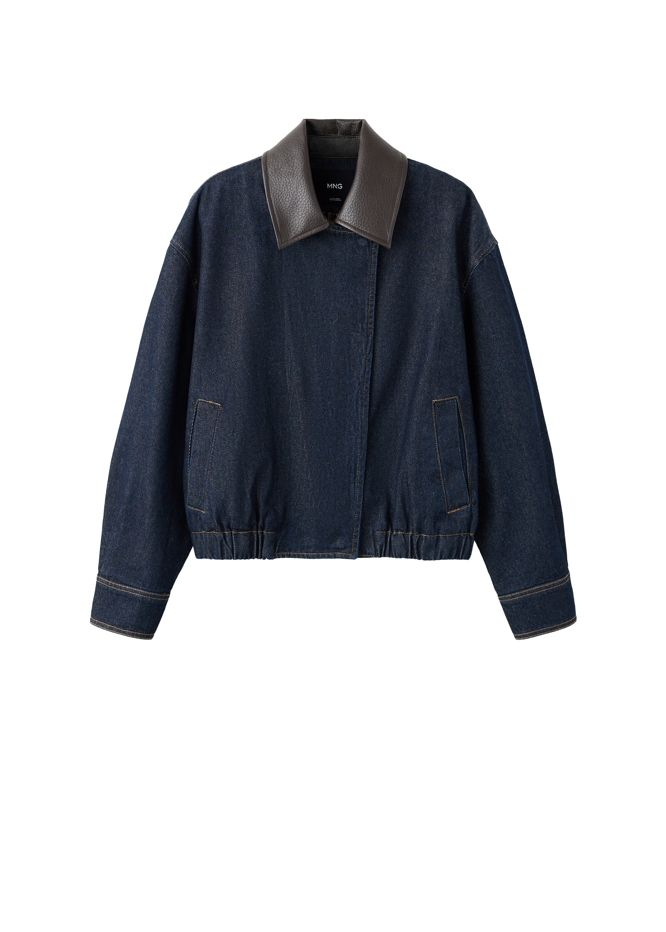 Giacca di mezza stagione 'MAYA' in XS MANGO di colore blu scuro / marrone scuro, Visualizzazione prodotti