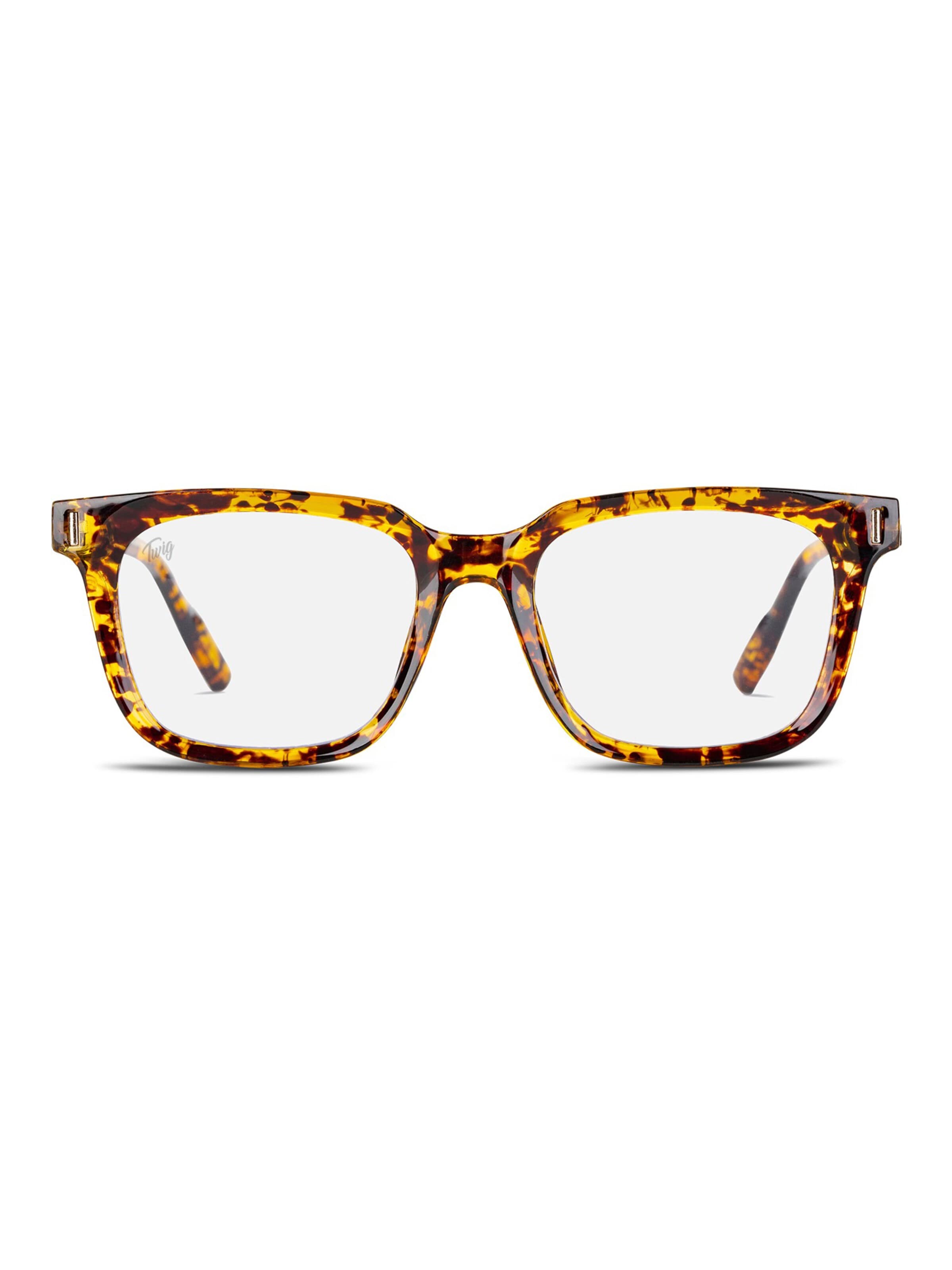 TWIG Concept Milano Brillen 'Fleming BlueLight' in Beige: voorkant