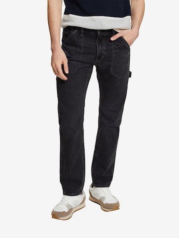 ESPRIT Regular Jeans in Schwarz: predná strana