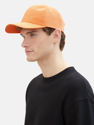 TOM TAILOR Cap in Orange: front