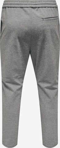 Regular Pantalon 'Linus' Only & Sons en gris