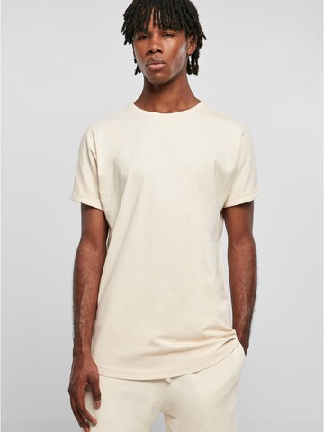 Urban Classics Shirt in Wit: voorkant