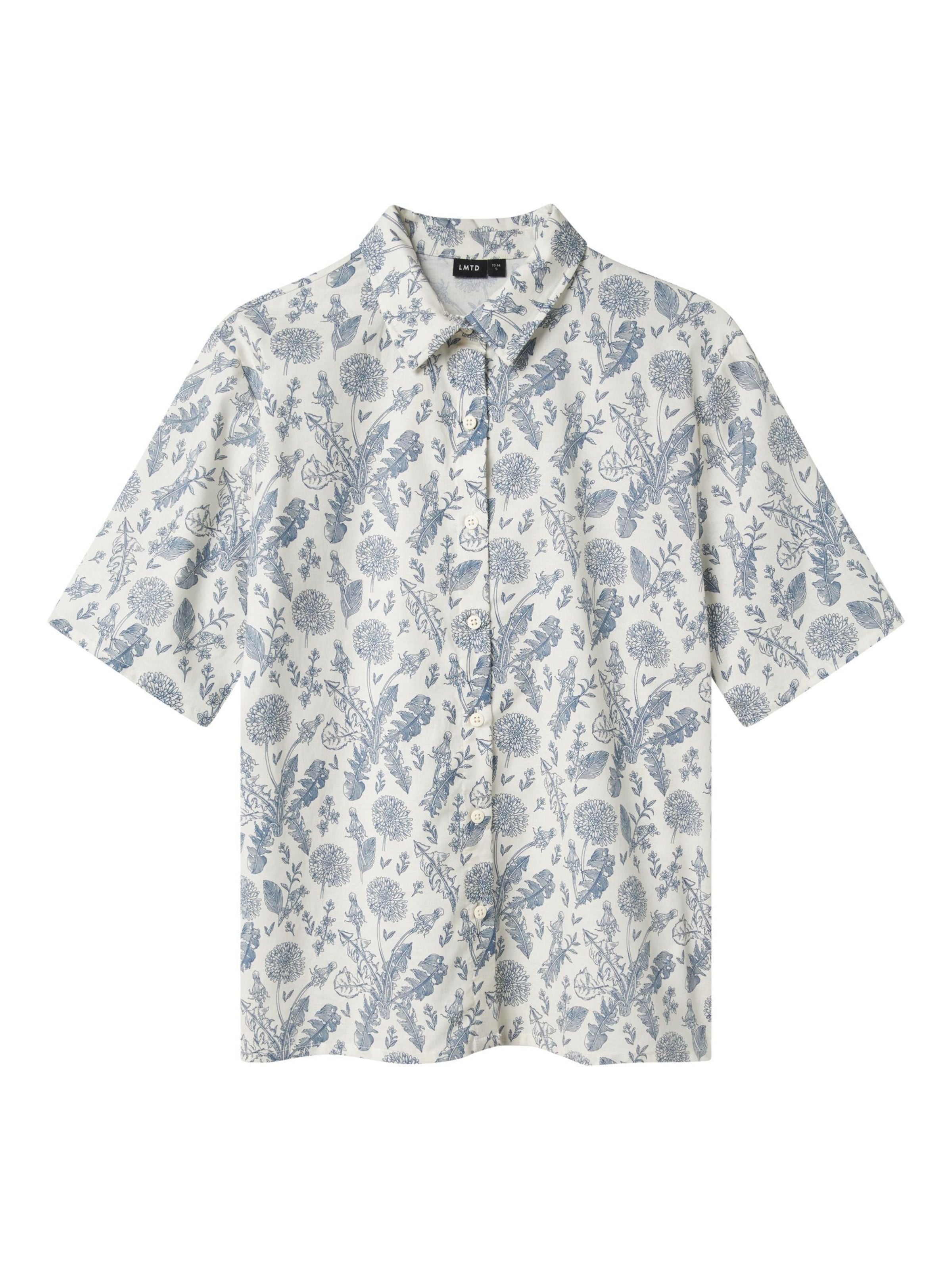 LMTD Comfort Fit Skjorte i hvid: forside