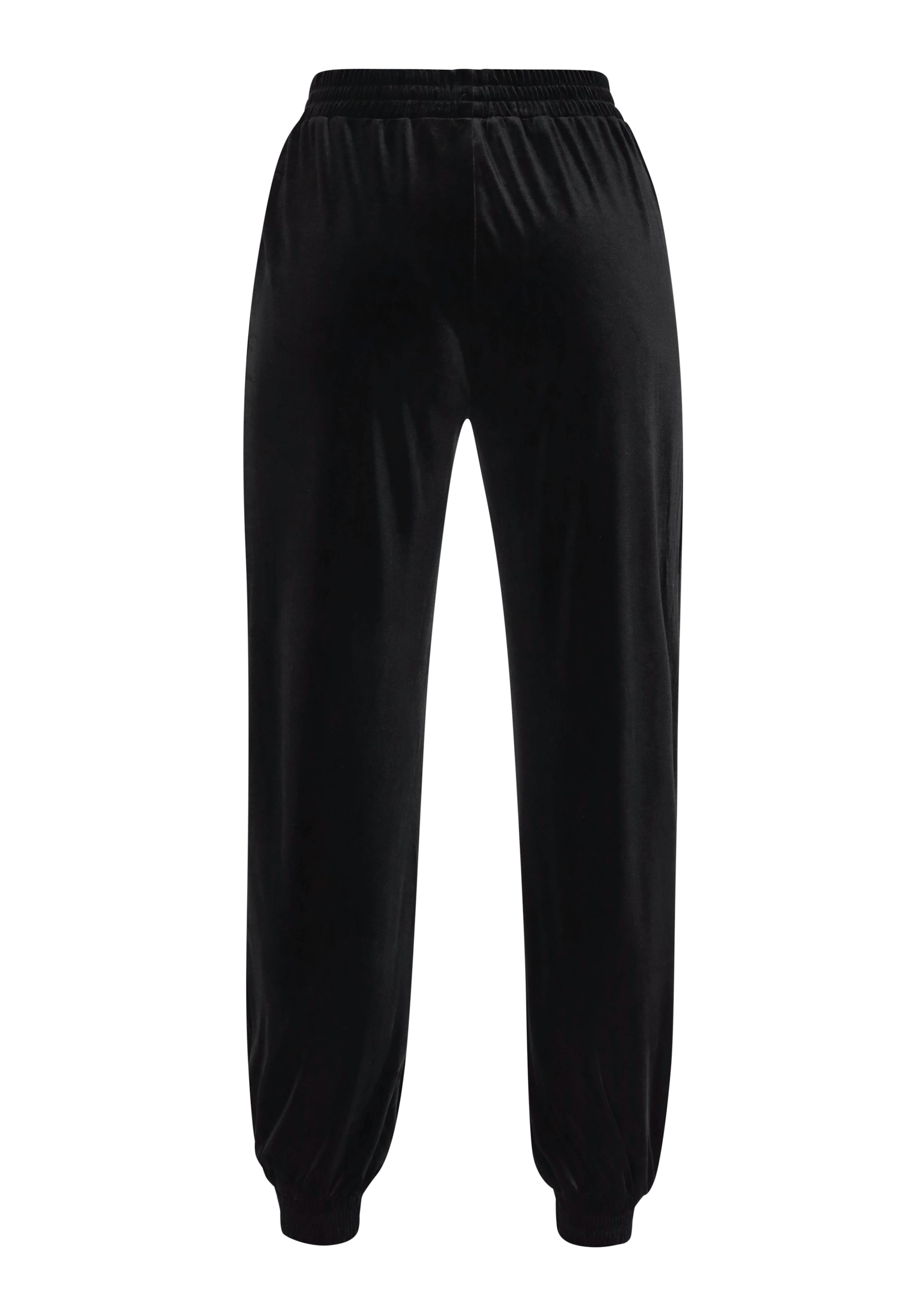 NAEMI Ozke Hlače | črna barva