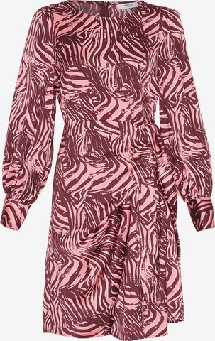 Robe MSCH COPENHAGEN en rose : devant