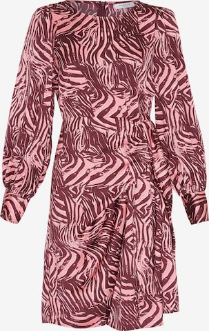 Robe MSCH COPENHAGEN en rose : devant