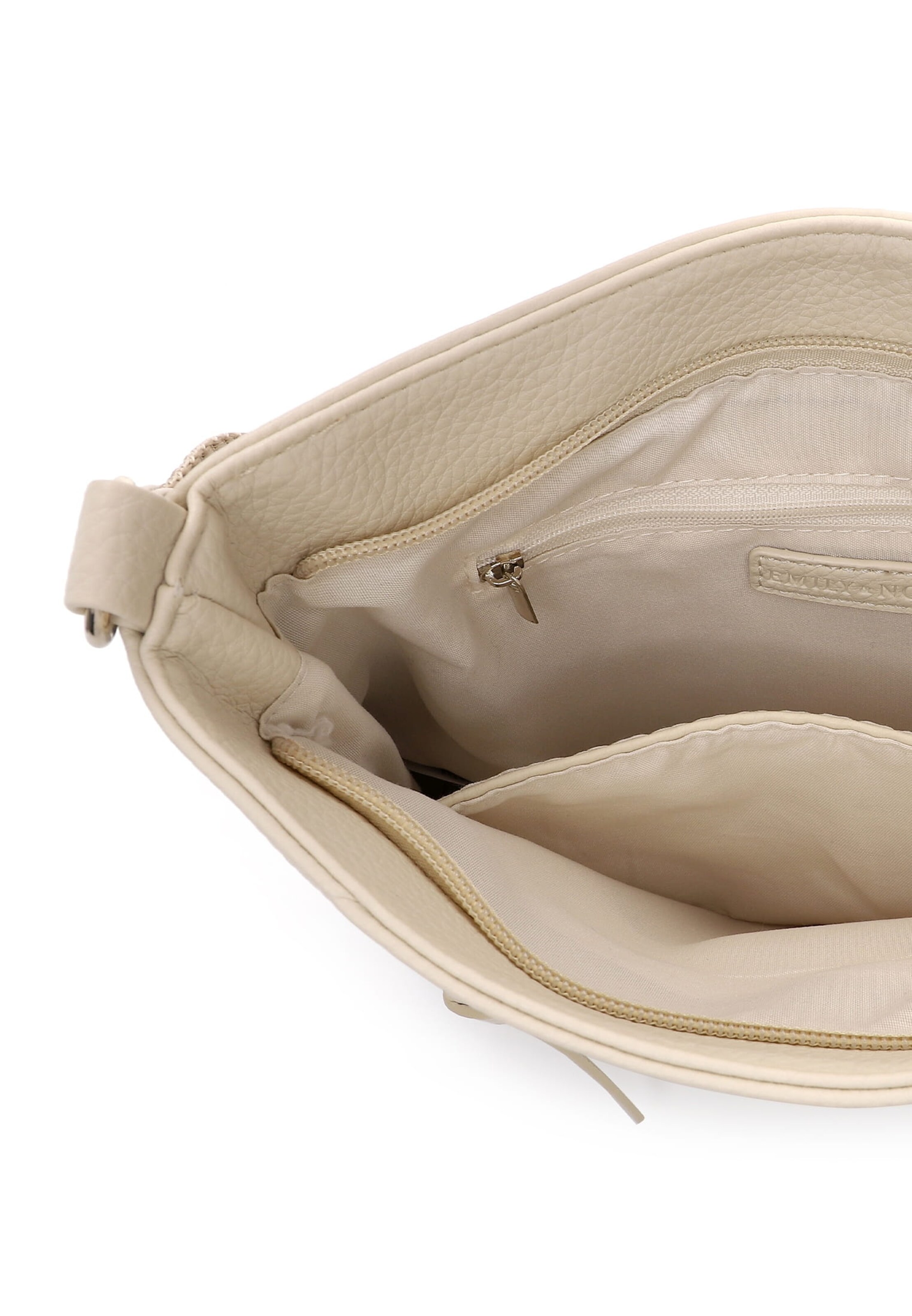 Sac à bandoulière 'Josepha' Emily & Noah en beige