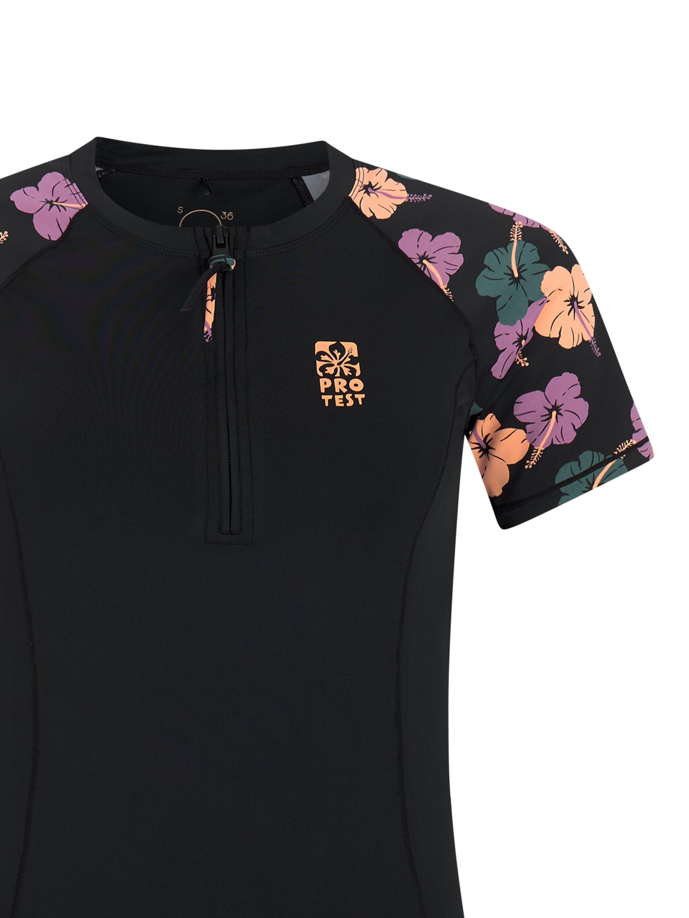 PROTEST Performance Shirt 'PRTNautic' in Black