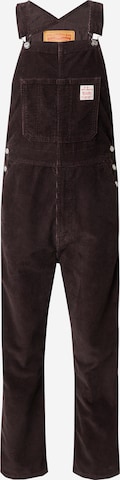 Jeans con pettorina di LEVI'S ® in marrone: frontale