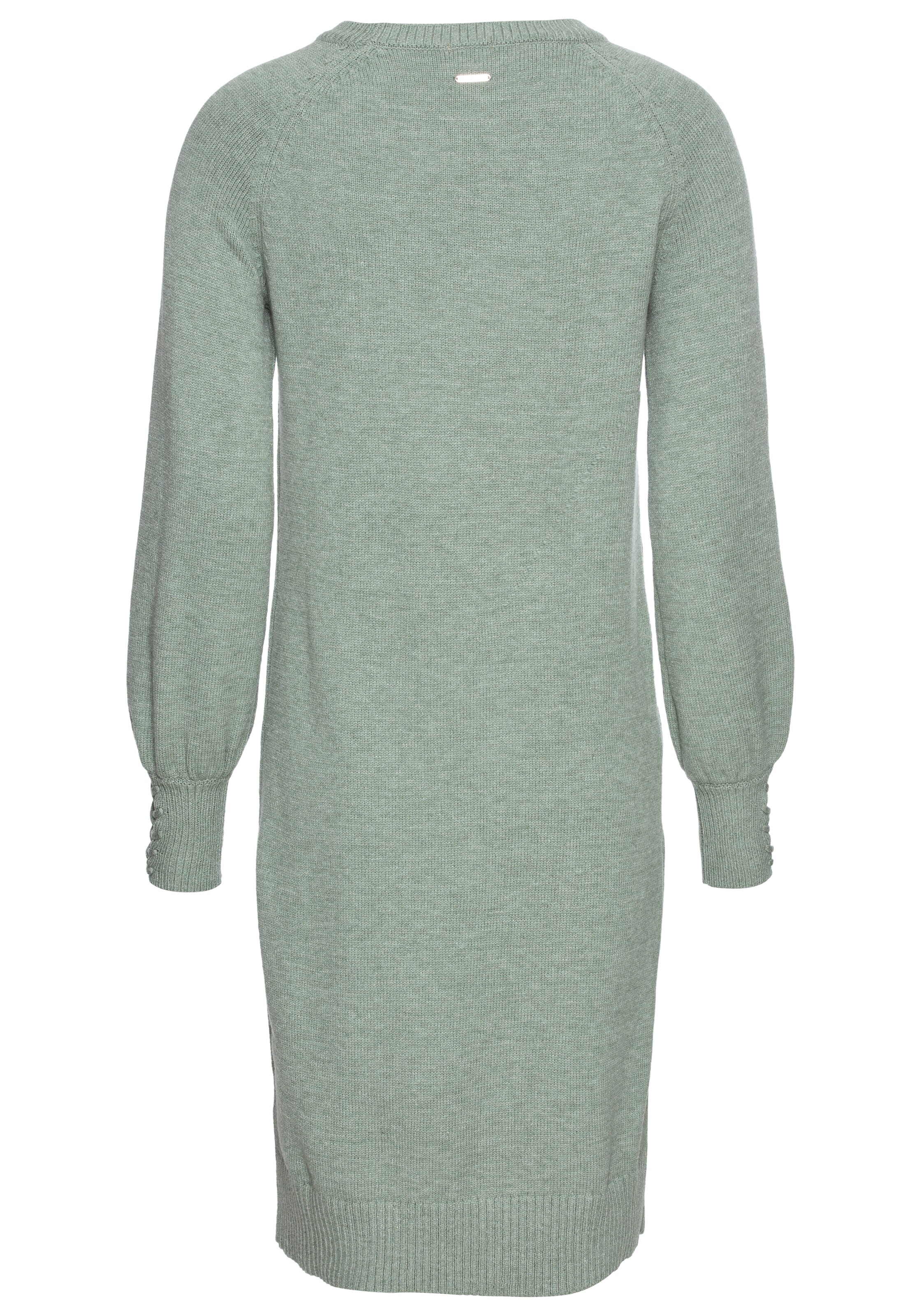 LAURA SCOTT Strickkleid in Grün